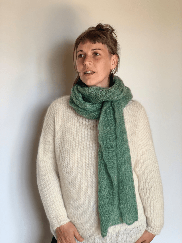 Écharpe en dentelle 