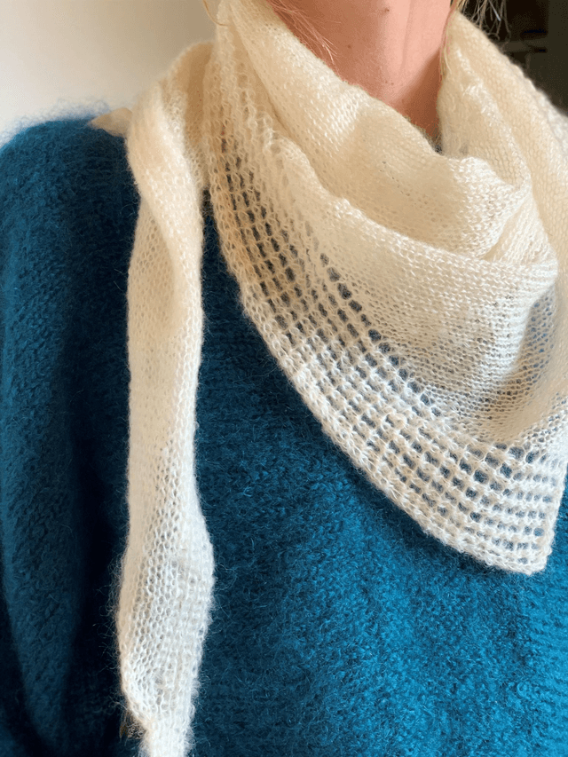Chèche en dentelle