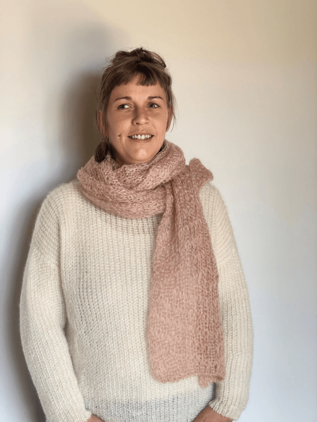 Écharpe en dentelle 