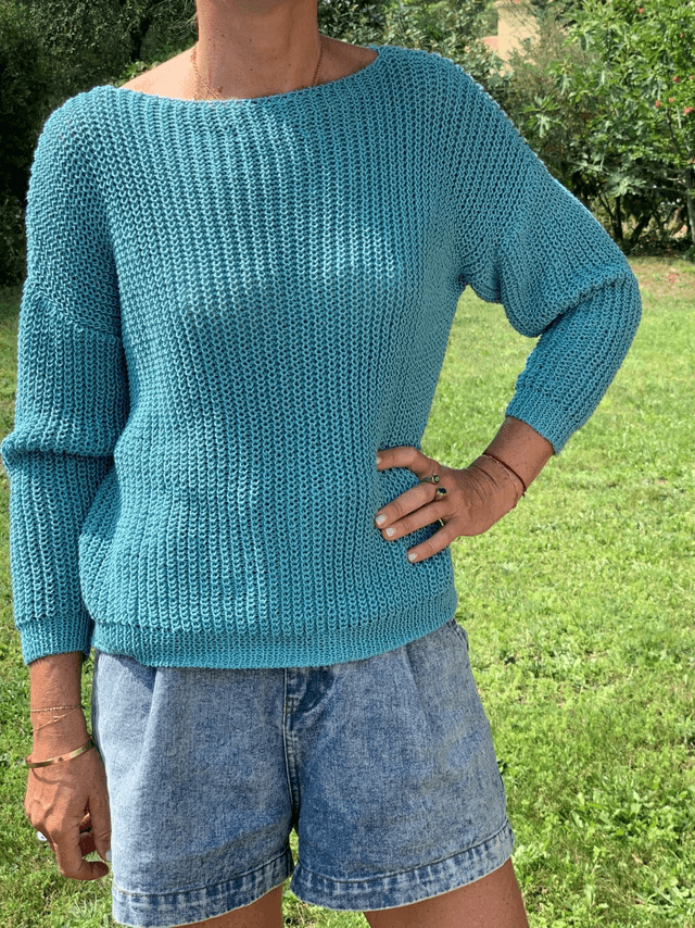 Pull Lina coton