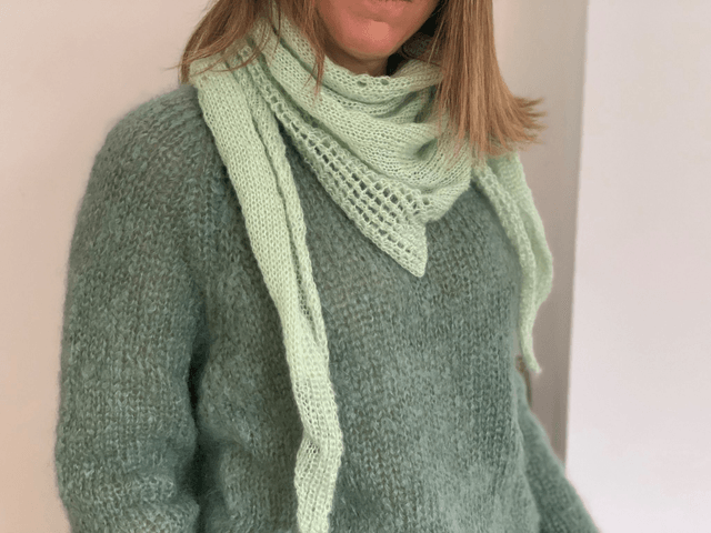 Chèche en dentelle
